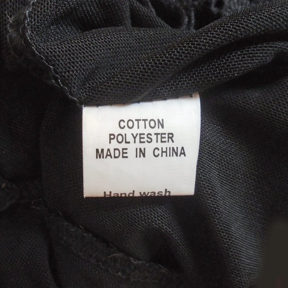 Sexy Angel Biba Black Eyelet Lace Halter Look Top - Size 10 - Picture 7 of 10